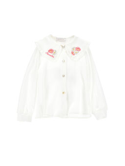 Camicia in viscosa con il classico collo Aramis.