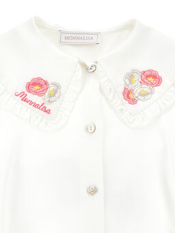 Camicia in viscosa con il classico collo Aramis.