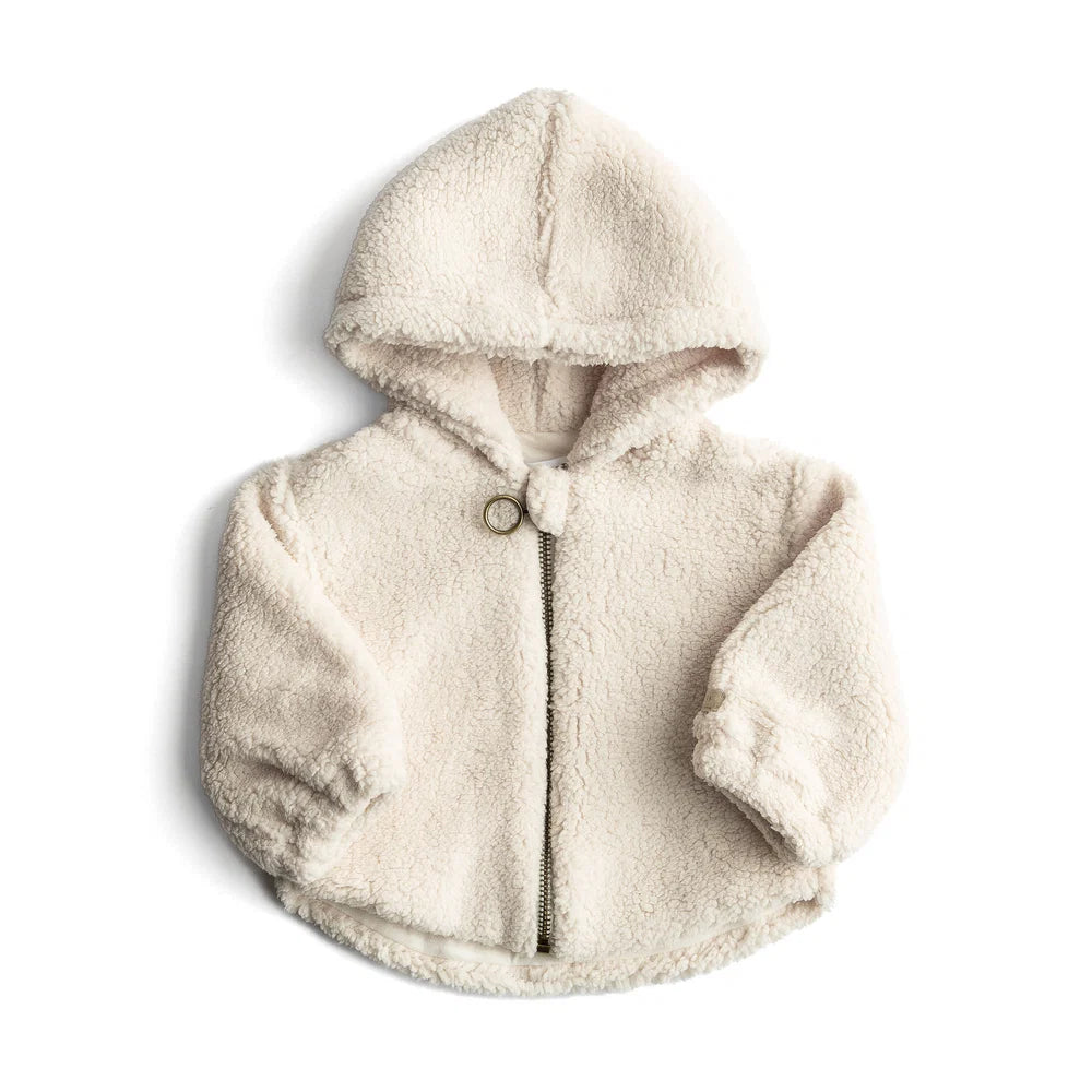 Giacca teddy con cappuccio Bamboom