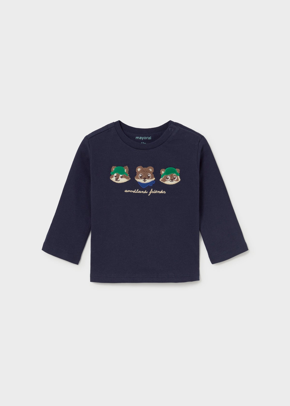MAGLIETTA M/L RICAMI MAYORAL