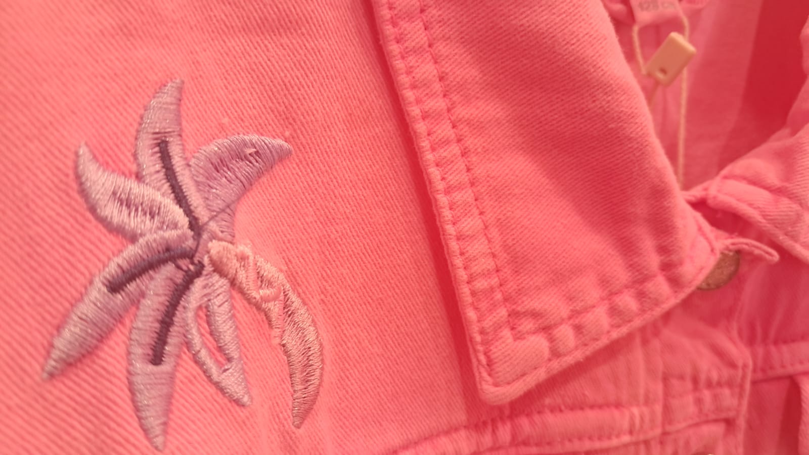 GIACCA DENIM ROSA