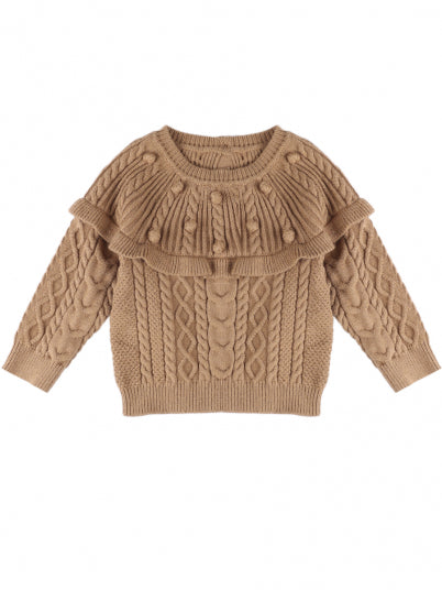 Maglia con trecce Yclu