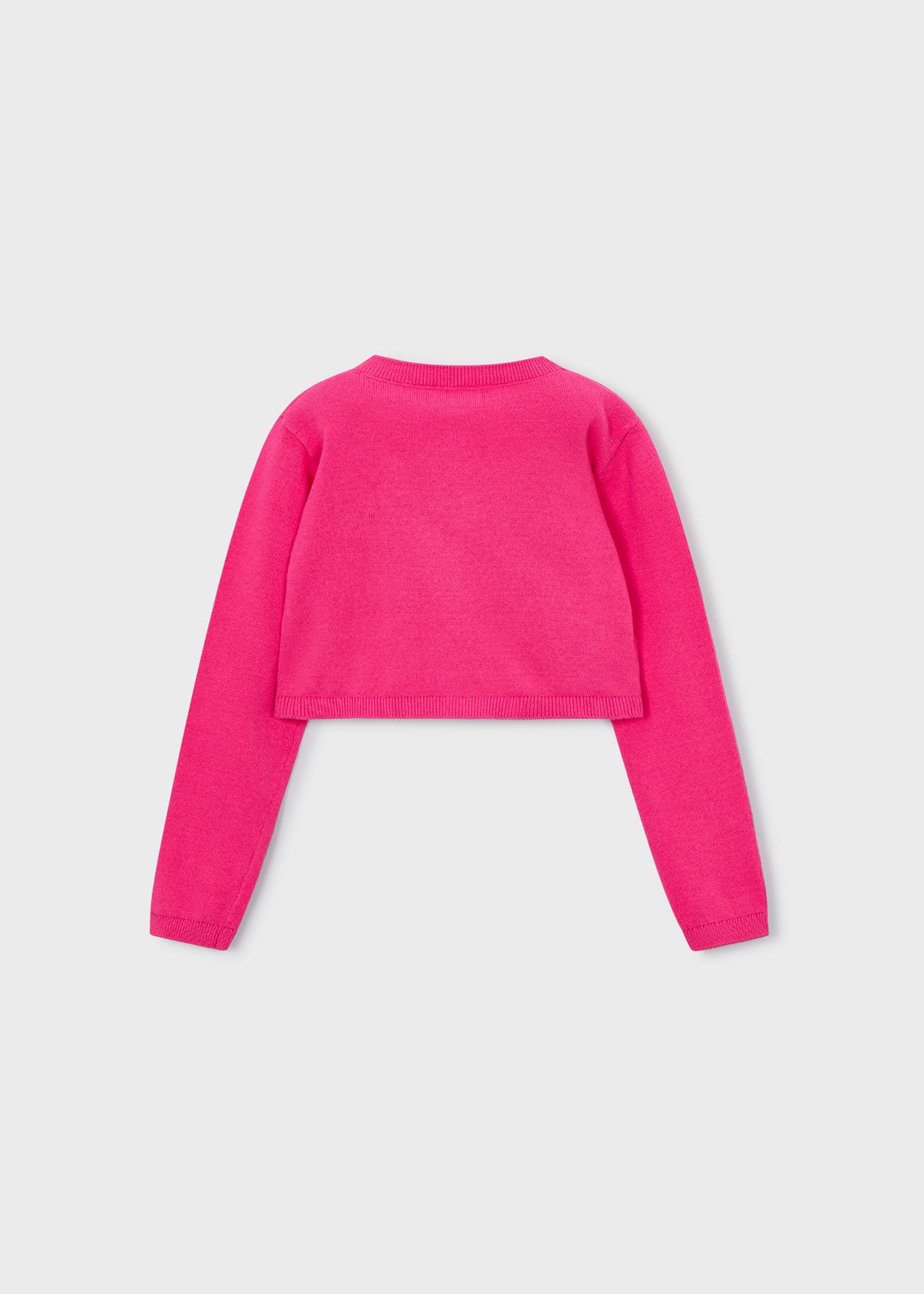 CARDIGAN TRICOT BASICO GIROCOLLO