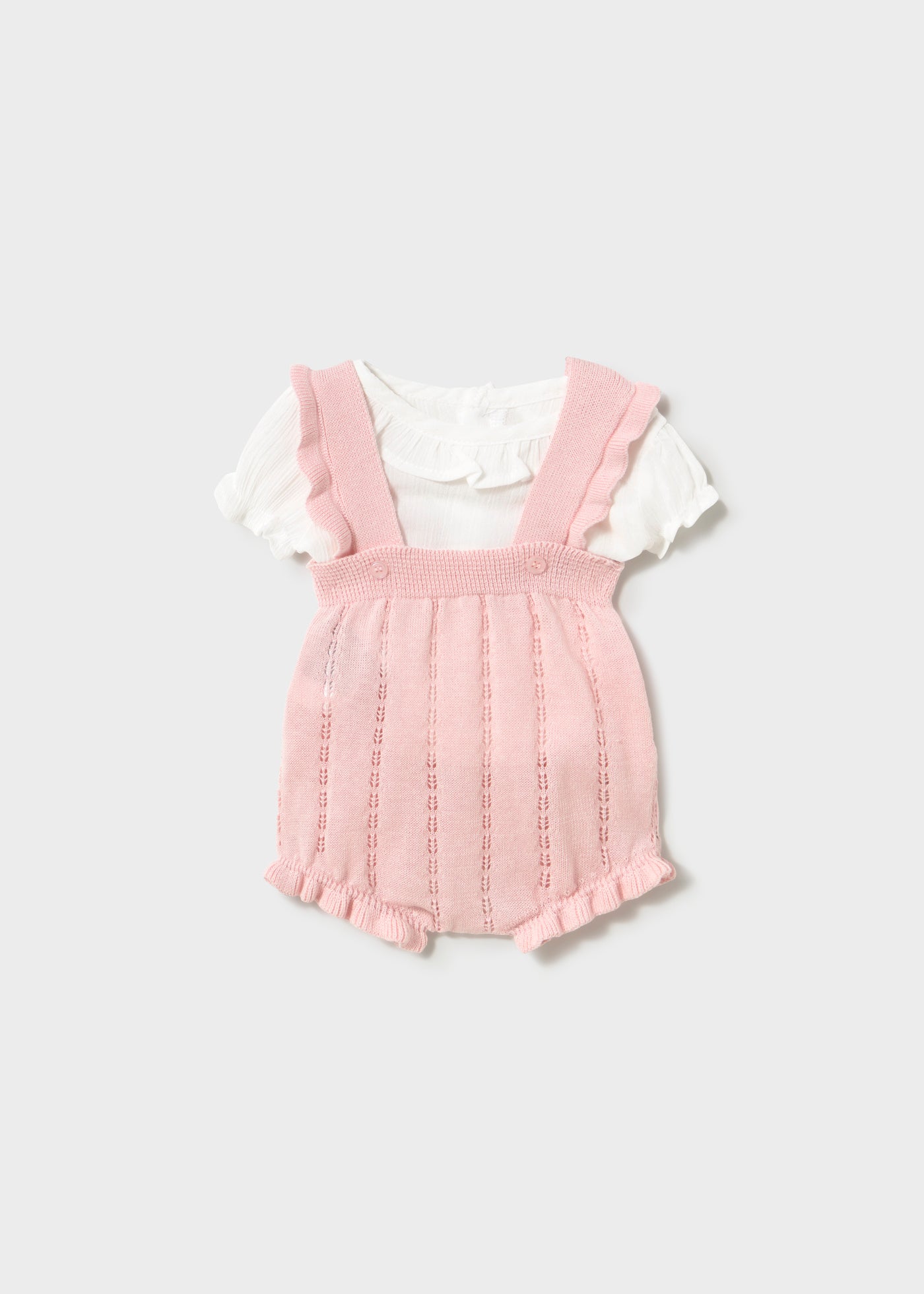 COMPLETO SALOPETTE TRICOT