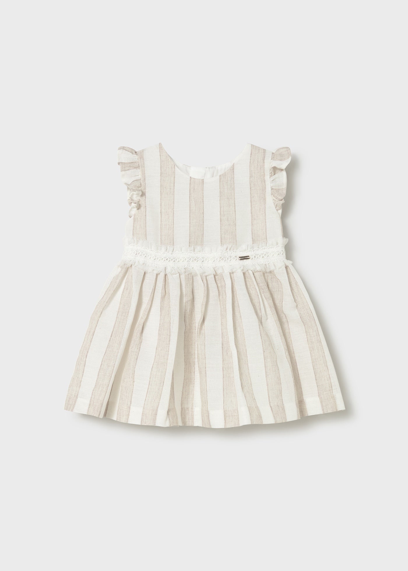 VESTITO RIGHE FASCIA