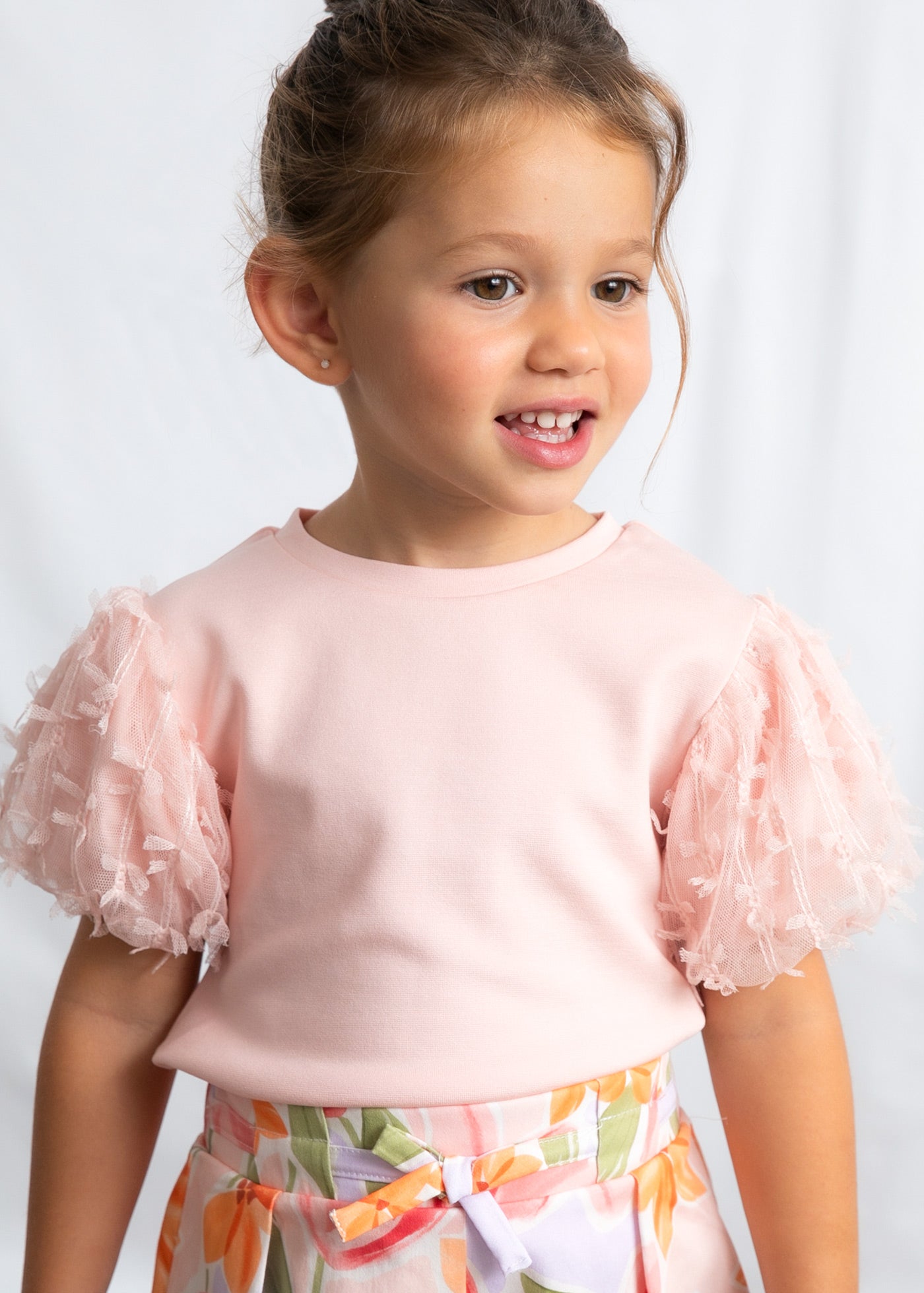 MAGLIETTA M/C TULLE