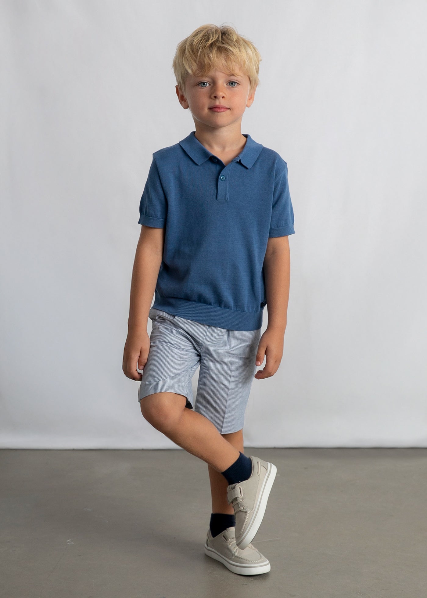 POLO M/C TRICOT