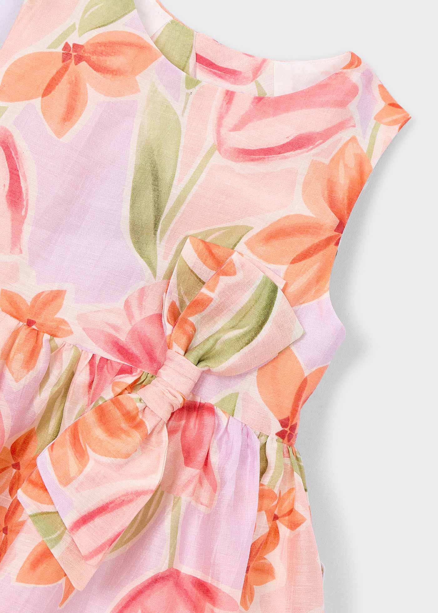 PRINTED STRAP DRESS