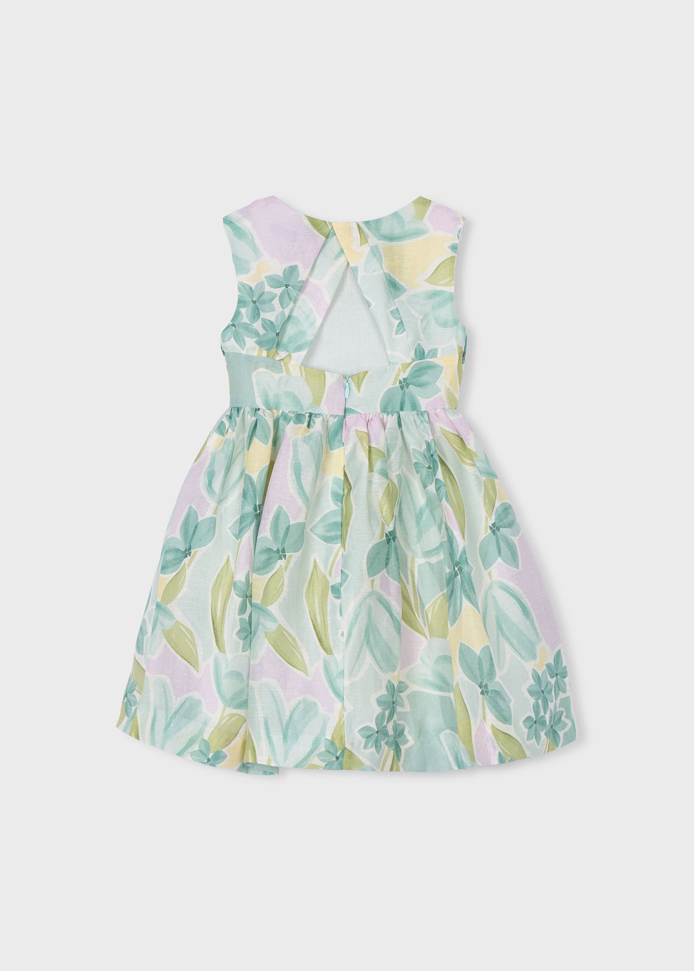 PRINTED STRAPPY DRESS