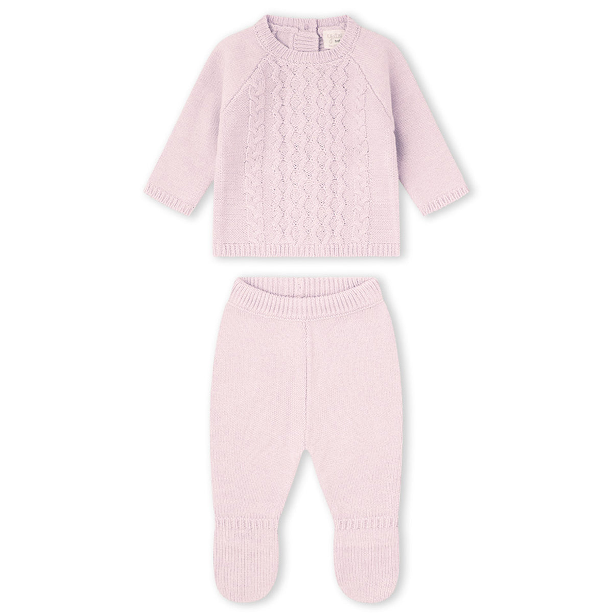 Completo per neonato rosa Yatsi