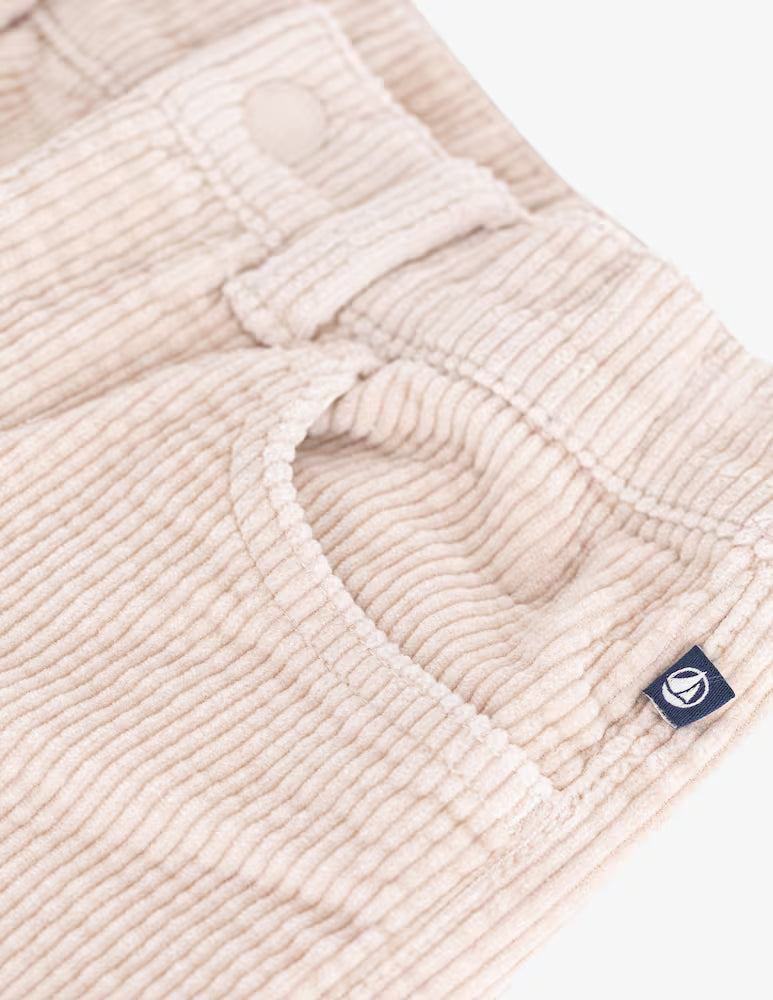 Petit Bateau Pantaloni in costa di velluto