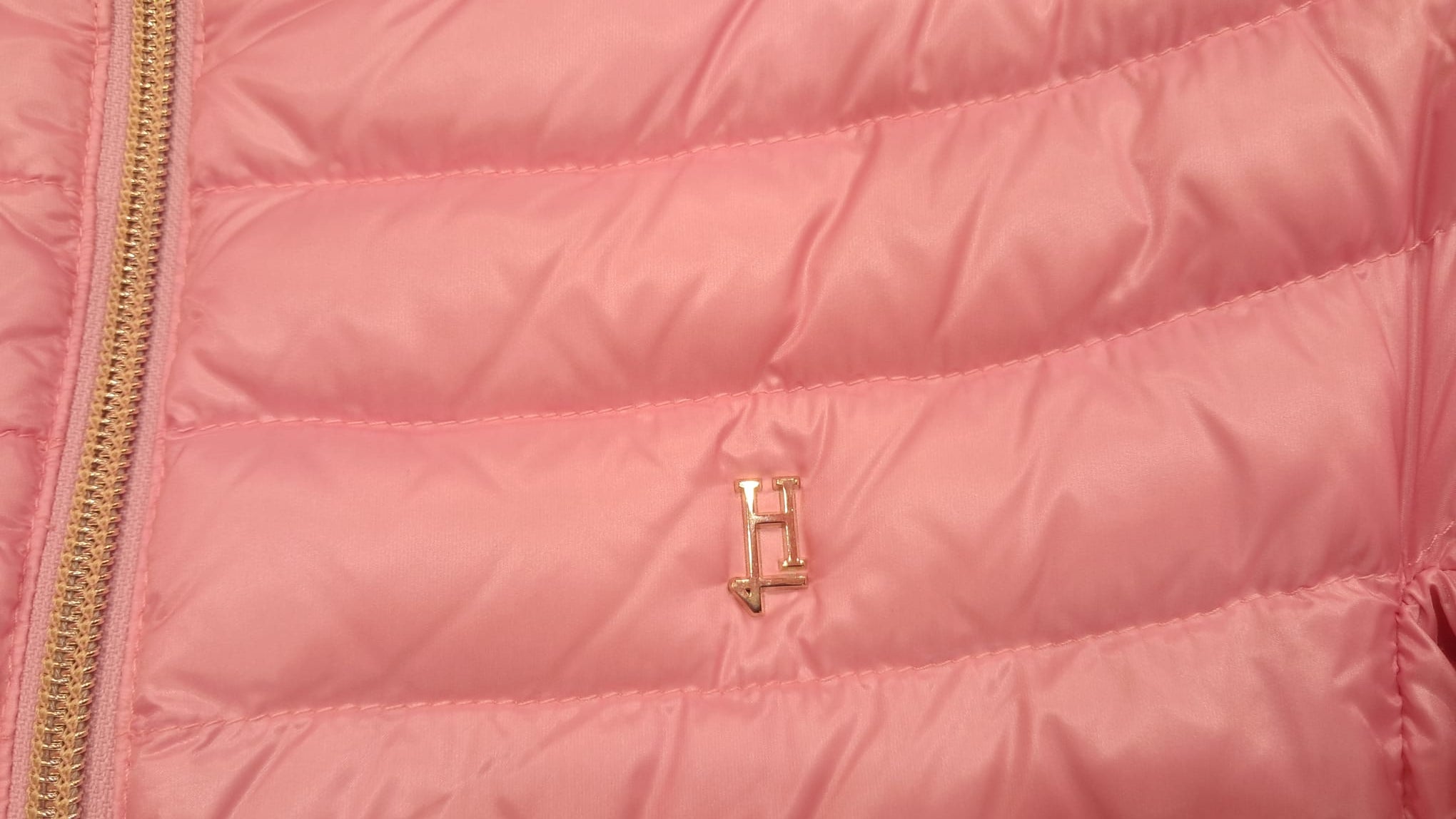 HERNO GIRL'S LIGHT PINK JACKET