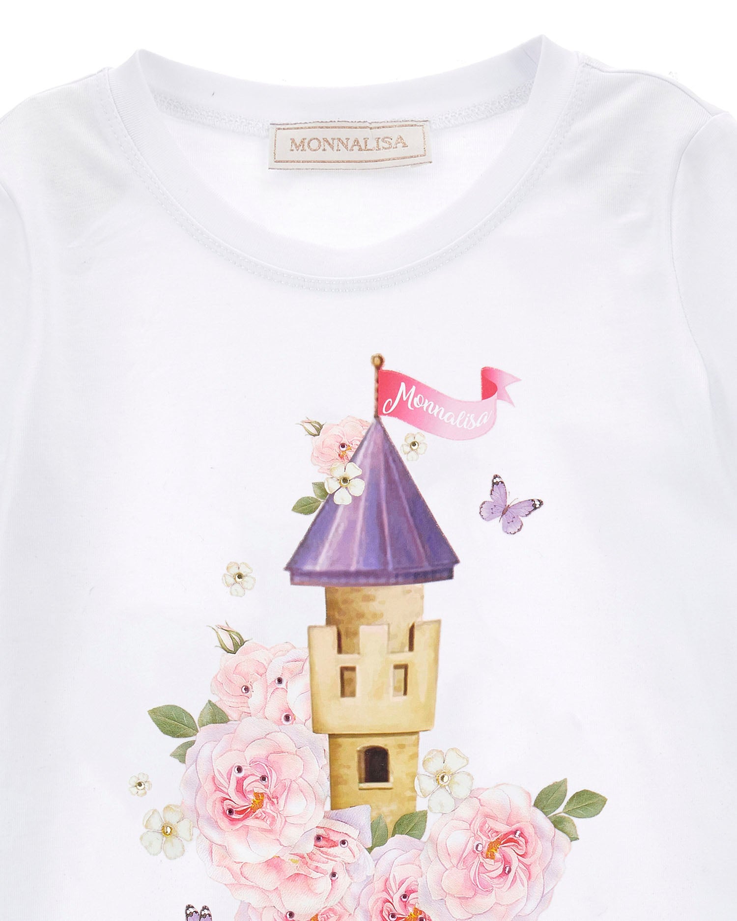 T-SHIRT JERSEY CON CASTELLO