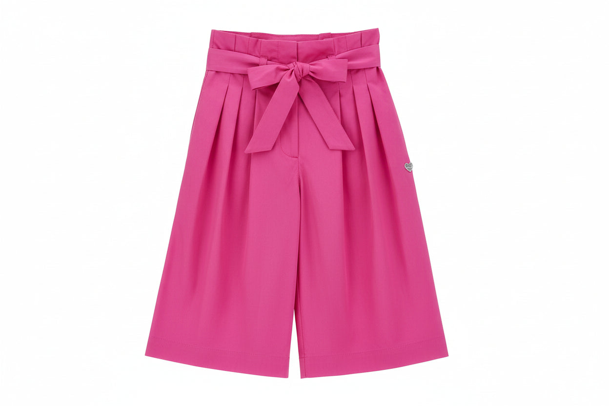 PANTALONE CROPPED POPELINE