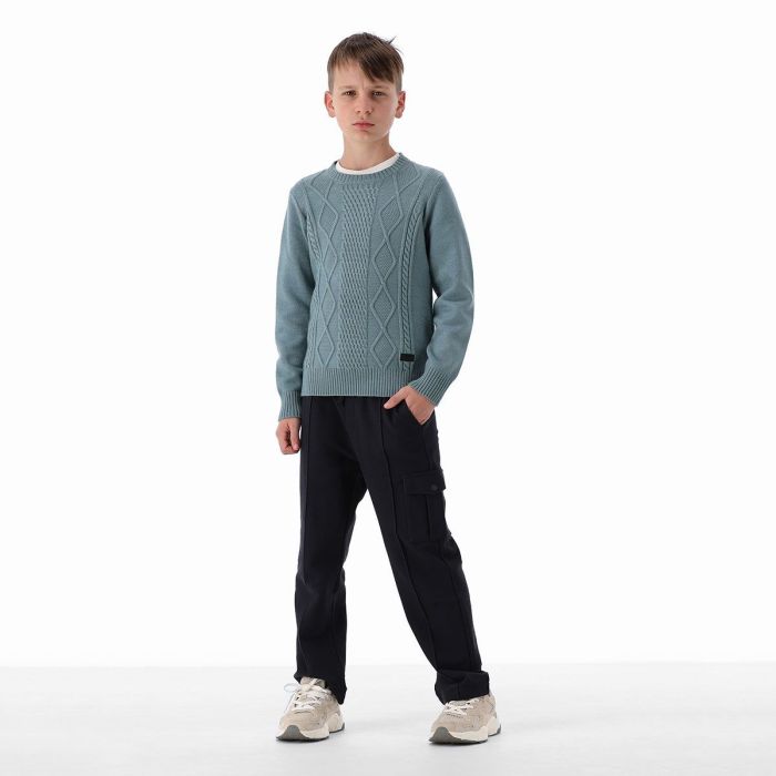 Maglione Tricot Trecce E Rombi Melby