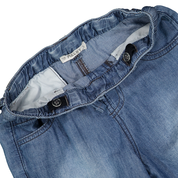 Bermuda in denim leggero per ragazzo