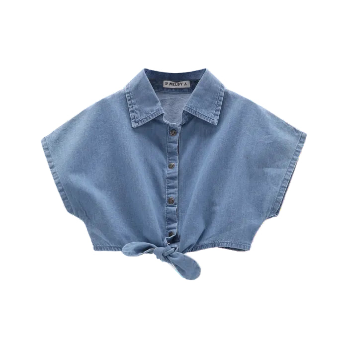 Camicia a vita alta per ragazza