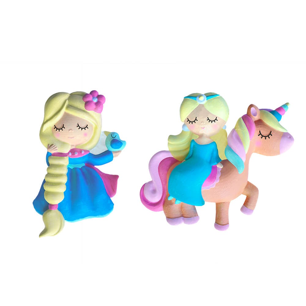 PRINCESS AND UNICORN MAGNETS