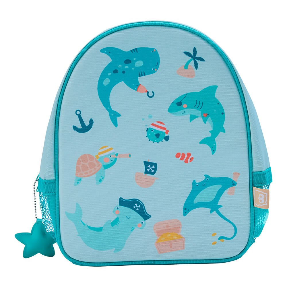 Zaino da spiaggia blu