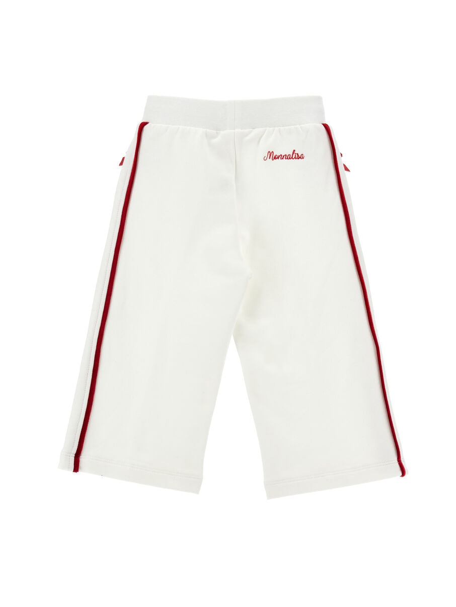 Jogger Monnalisa fiocchi laterali