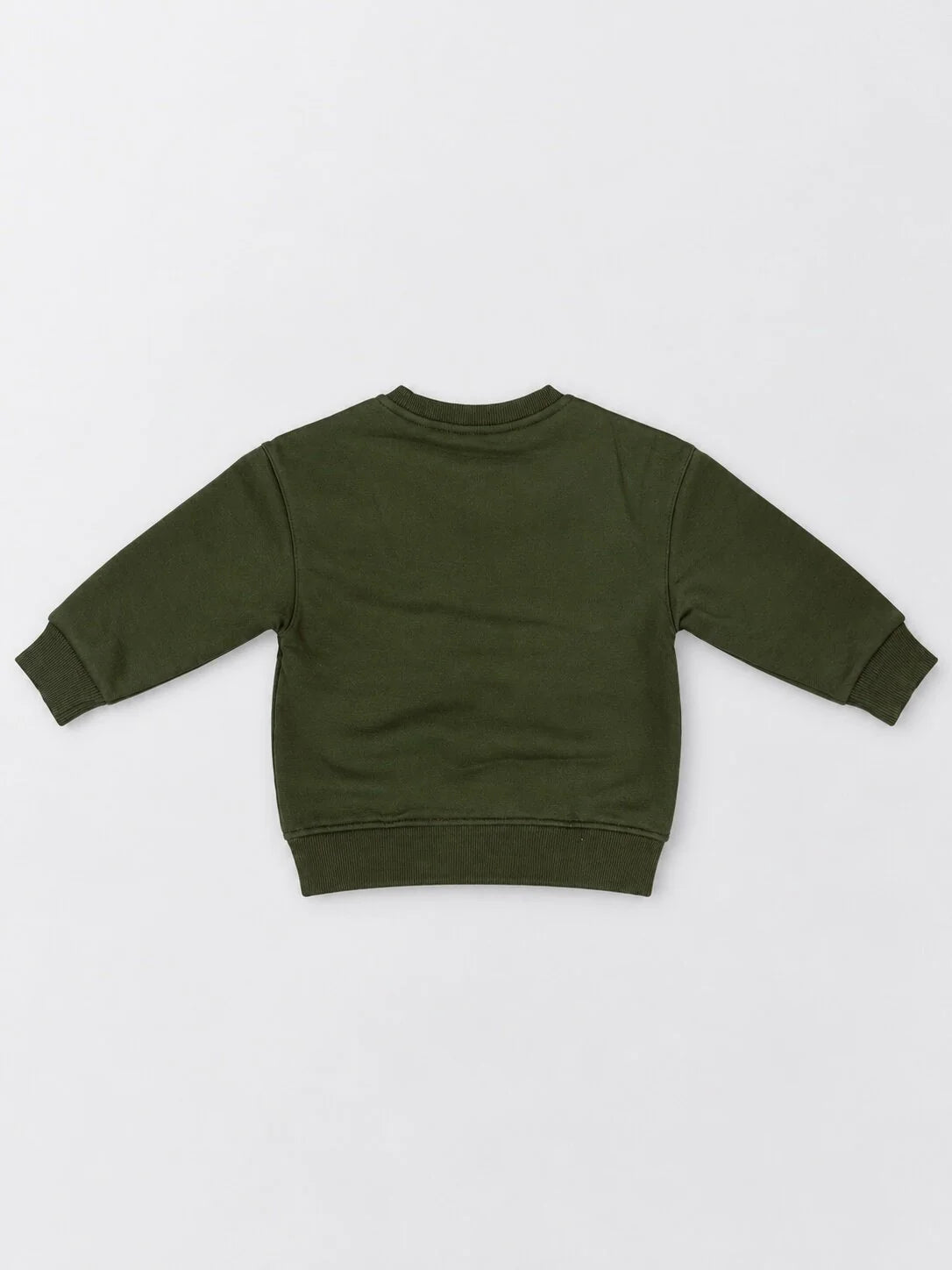 Felpa oversize bambino Verde Oliva RefrigiWear