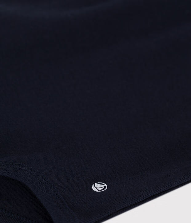 Body con colletto a polo in cotone Petit Bateau