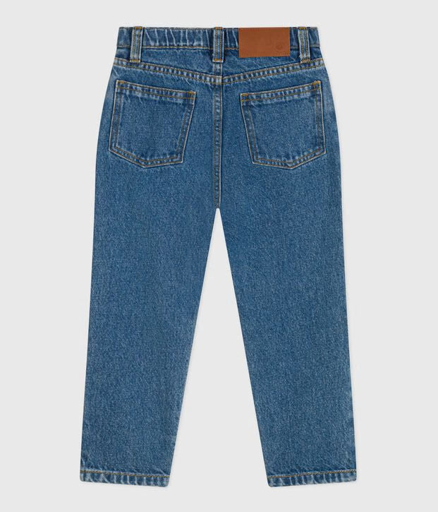 Pantaloni a cinque tasche in denim Petit Bateau