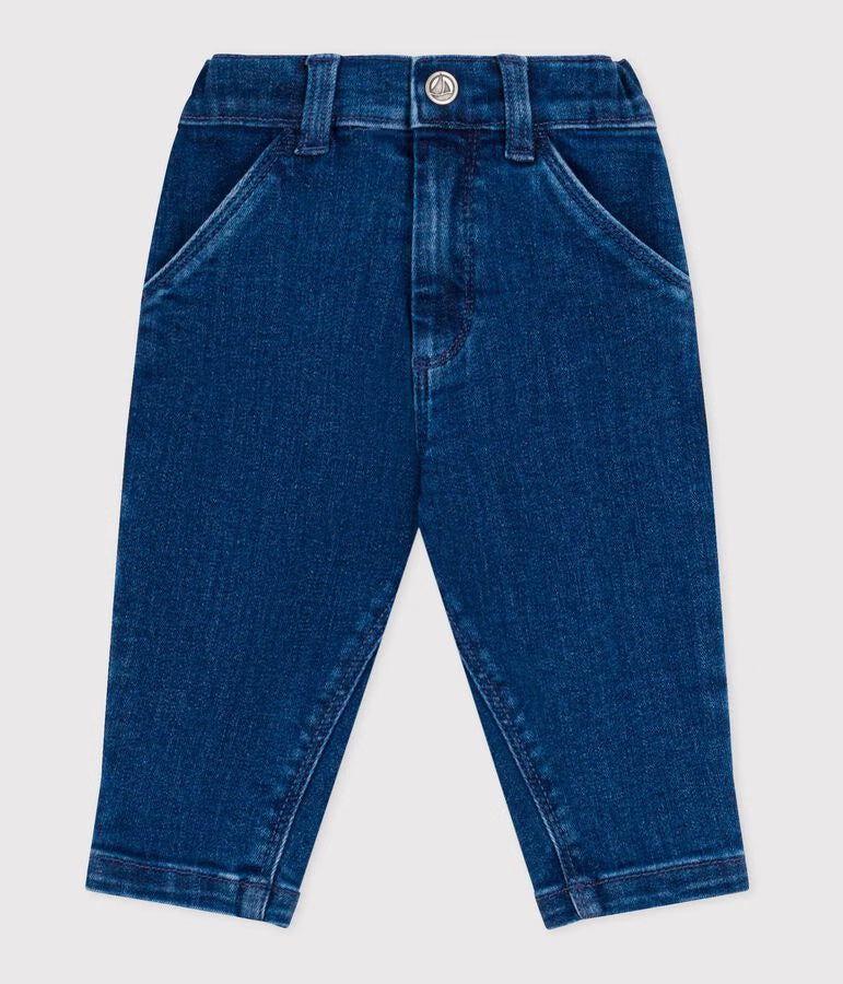 Pantaloni in denim neonato
