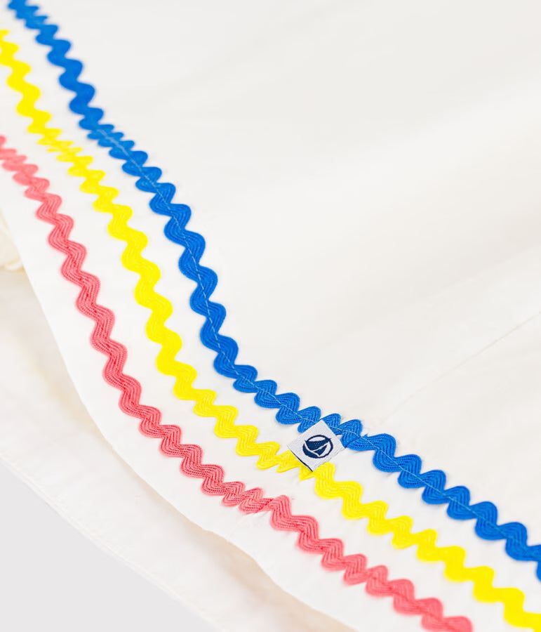 Abito lungo con spalline in cotone bambina