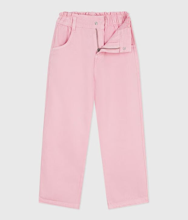 Pantaloni in cotone bambina
