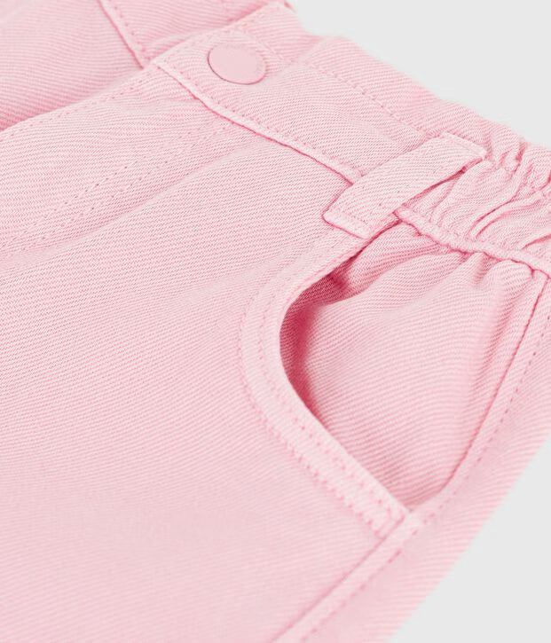 Pantaloni in cotone bambina