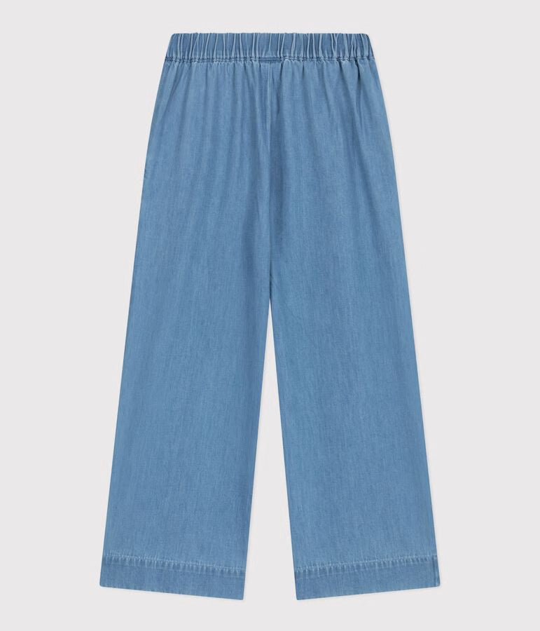 Pantaloni in denim bambina.