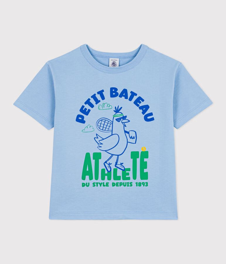 T-shirt a maniche corte in cotone