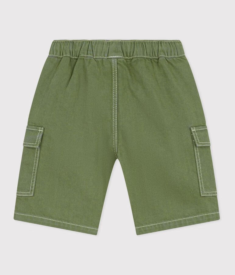 Bermuda cargo in cotone bambino