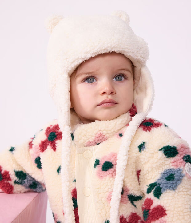 Colpacco in sherpa con paraorecchie Petit Bateau