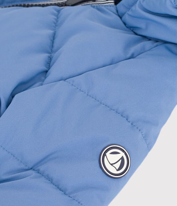 Piumino in poliestere tinta unita Petit Bateau