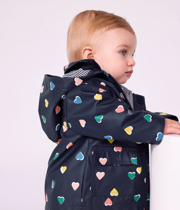 Cerata iconica con stampa a cuori Petit Bateau