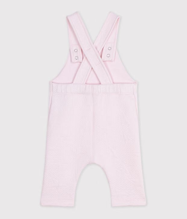 Salopette in cotone spesso con motivo a stelle Petit Bateau