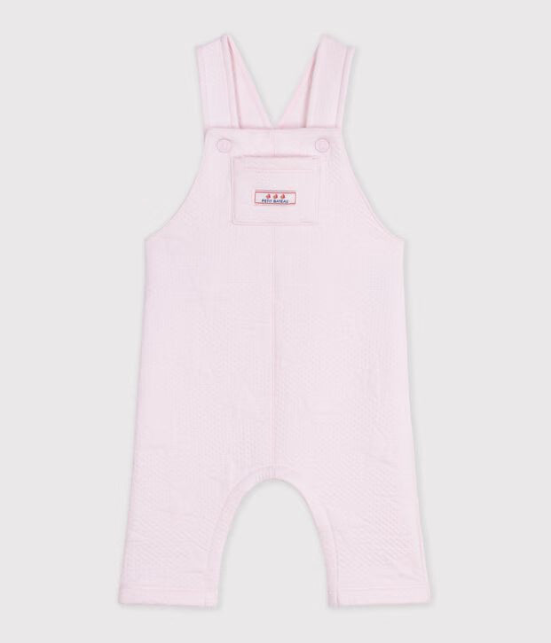 Salopette in cotone spesso con motivo a stelle Petit Bateau