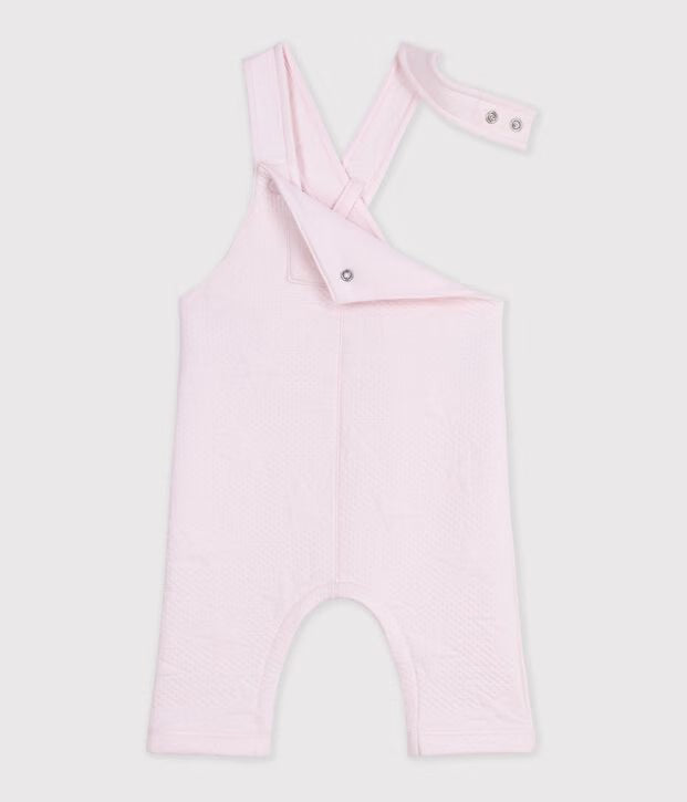 Salopette in cotone spesso con motivo a stelle Petit Bateau