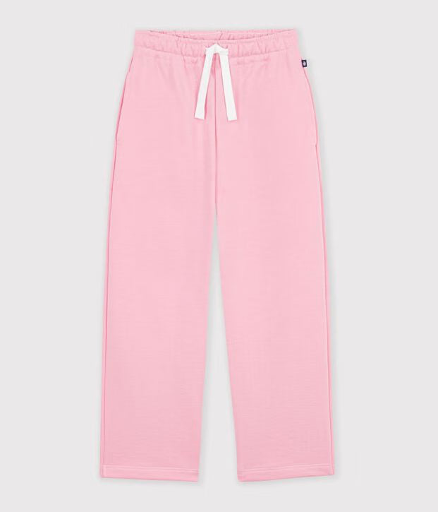 Joggers in cotone tinta unita Petit Bateau
