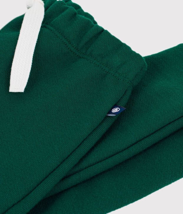 Pantaloni da jogging unisex in cotone tinta unita Petit Bateau