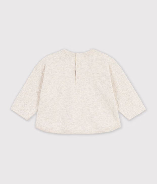T-shirt a maniche lunghe in cotone Petit Bateau