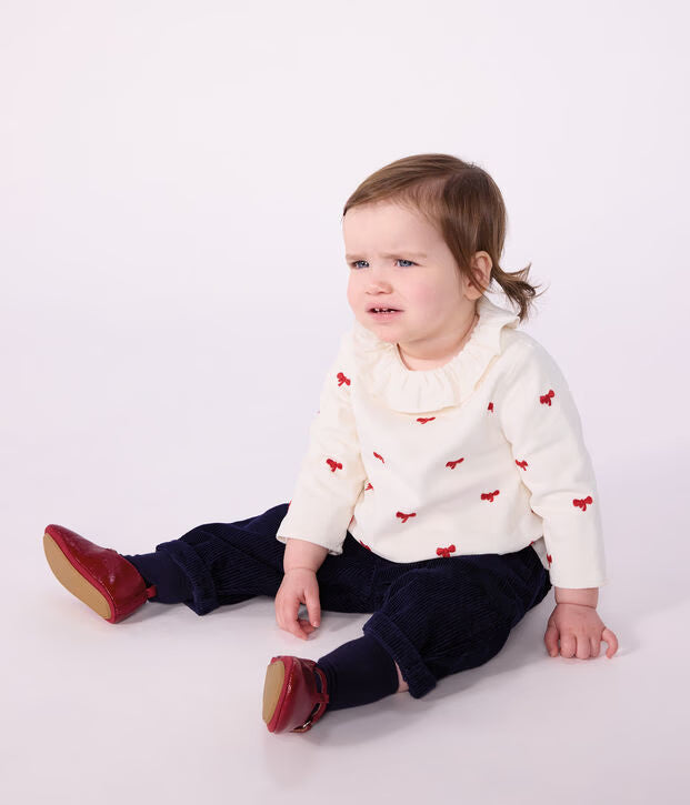 Pantaloni in velluto Petit Bateau