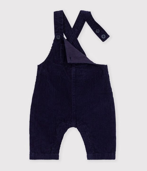 Salopette lunga in velluto Petit Bateau