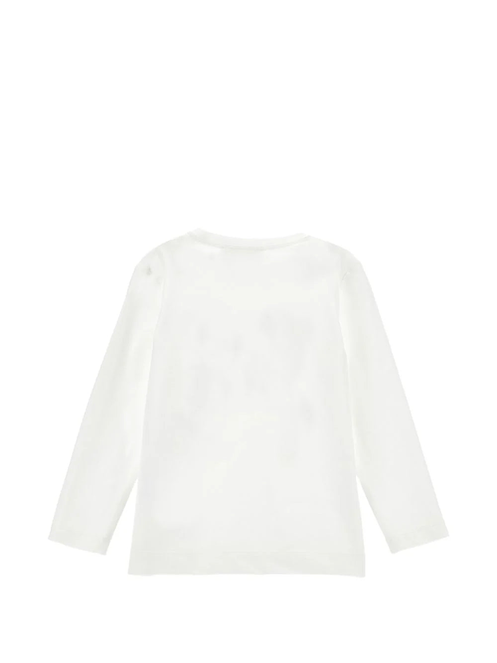 T-shirt per bambina Monnalisa bianca con stampa grafica