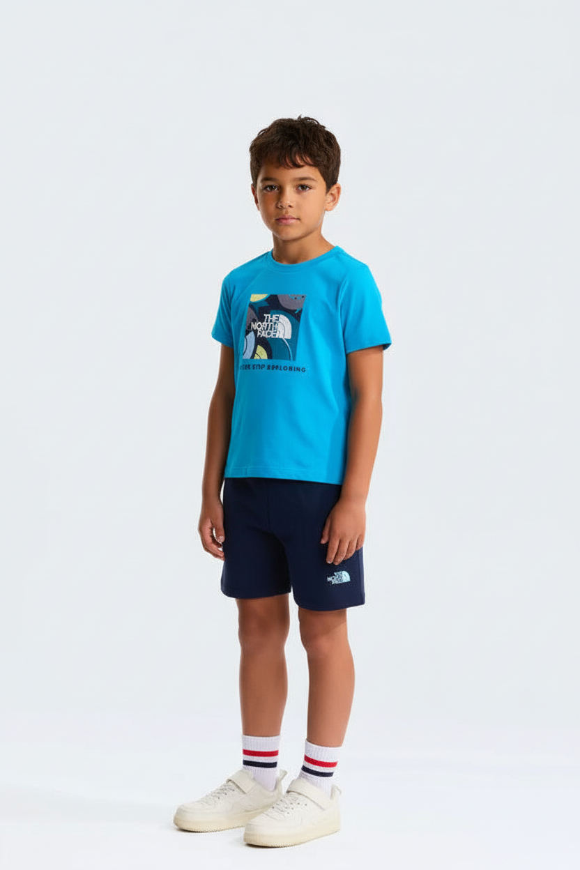 Completo The North Face azzurro e blu
