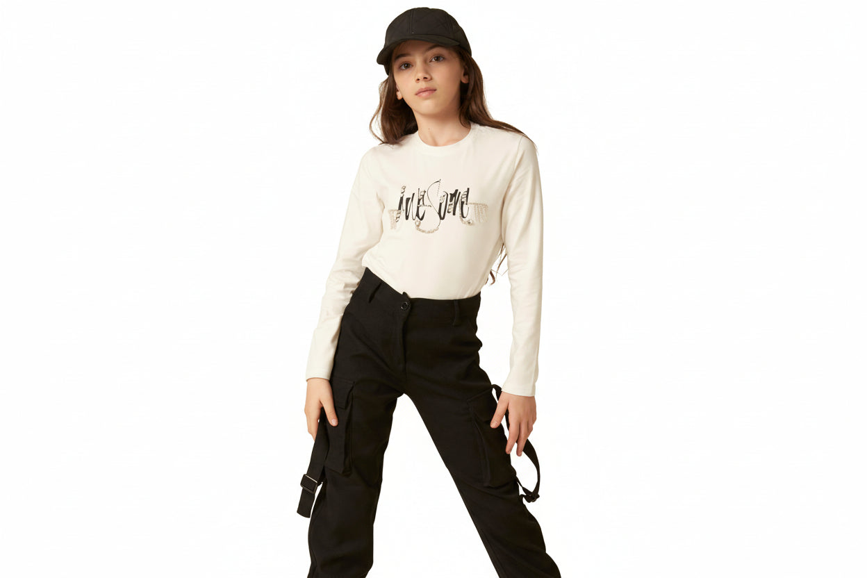 T-Shirt Bambina TO BE TOO