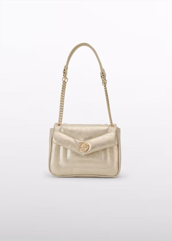 Borsa Abel & Lula Matelassé Dorata Metallizzata con Caten