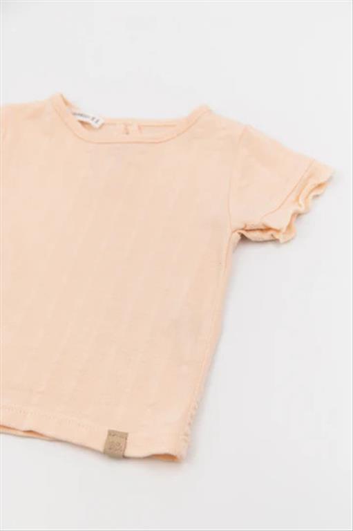 Bamboom short-sleeved T-shirt with Petales print